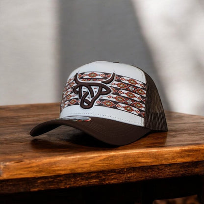 Gorra Lost Calf Original Koda White/Brown Curve