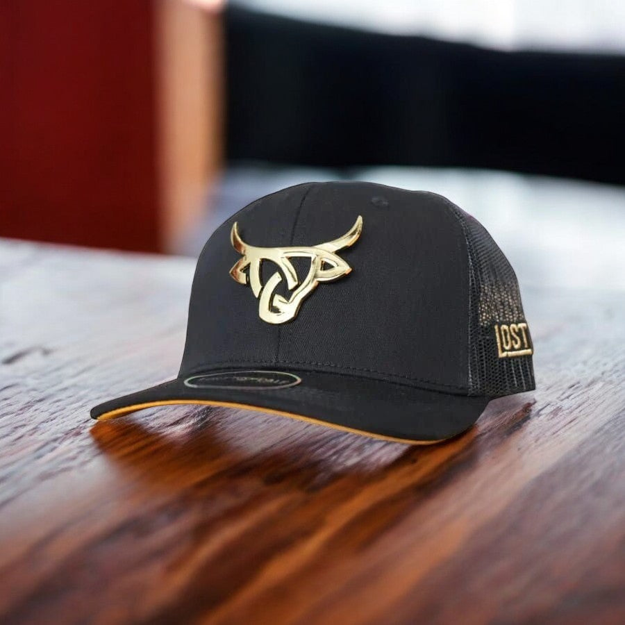 Gorra Lost Calf Original Iron Gold Curve