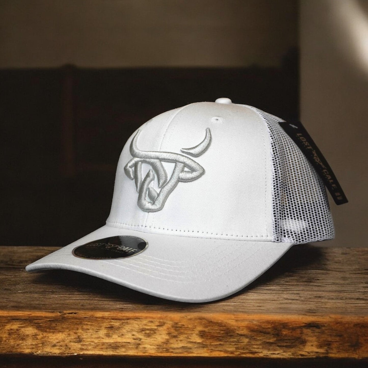 Gorra Lost Calf Original White Cattle Curva