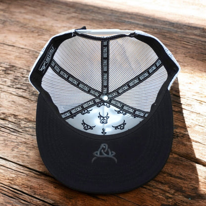 Gorra Lost Calf Original LC Logo Flat Black/White