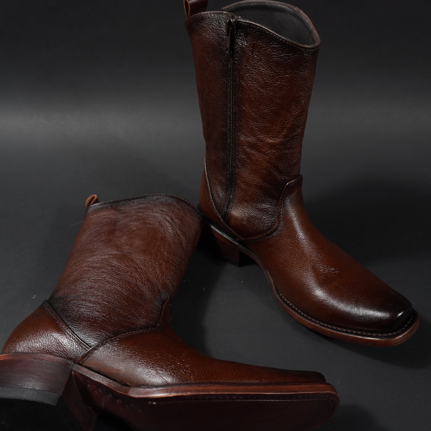 Botines de cierre cafes, punta dubai