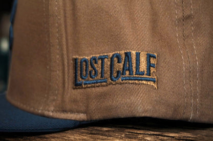 Gorra Lost Calf Original Brown Swiss Flat