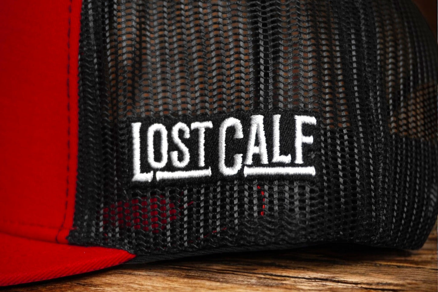 Gorra Lost Calf Original Mexicalf Red/Black Flat