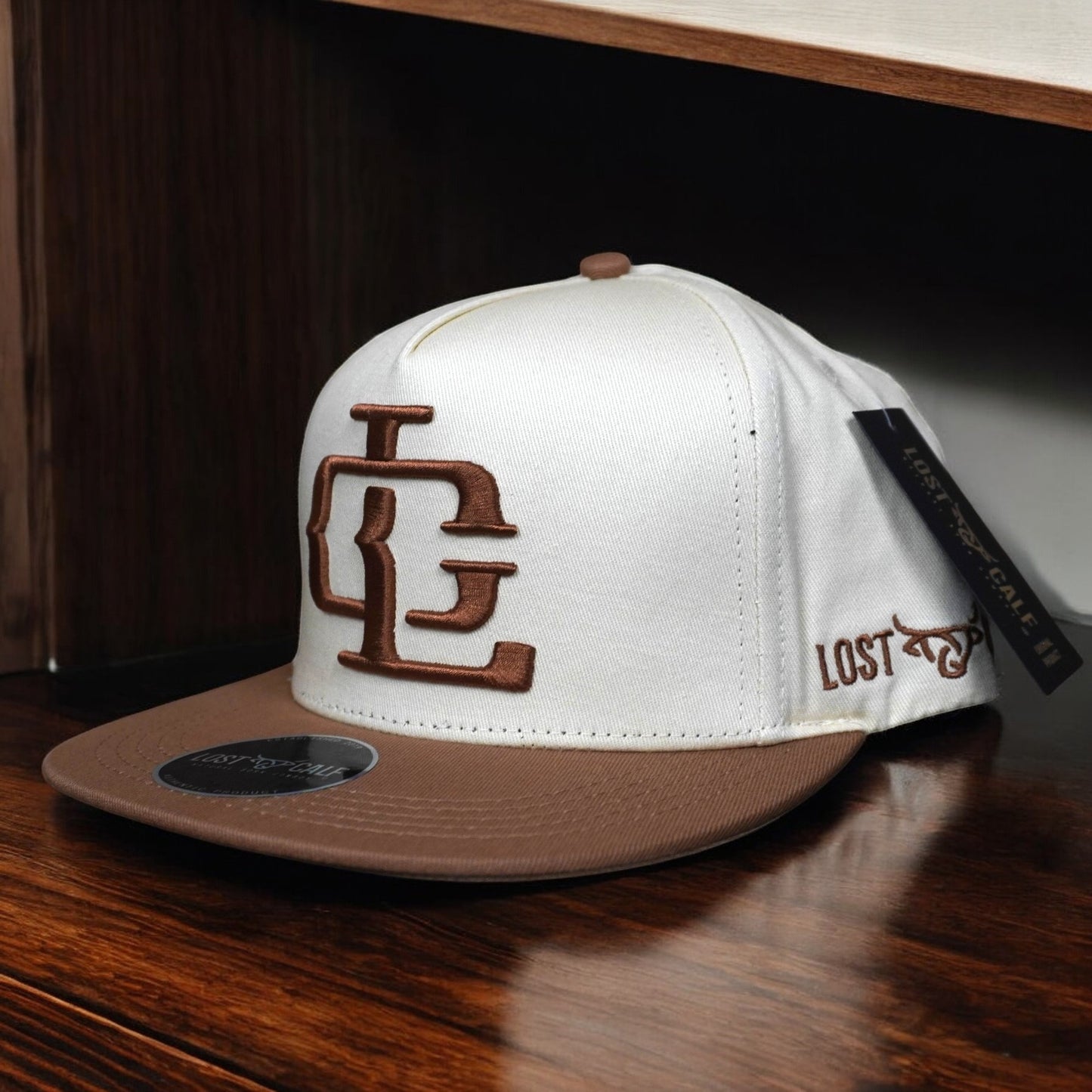 Gorra Lost Calf Original LC Logo Flat Brown