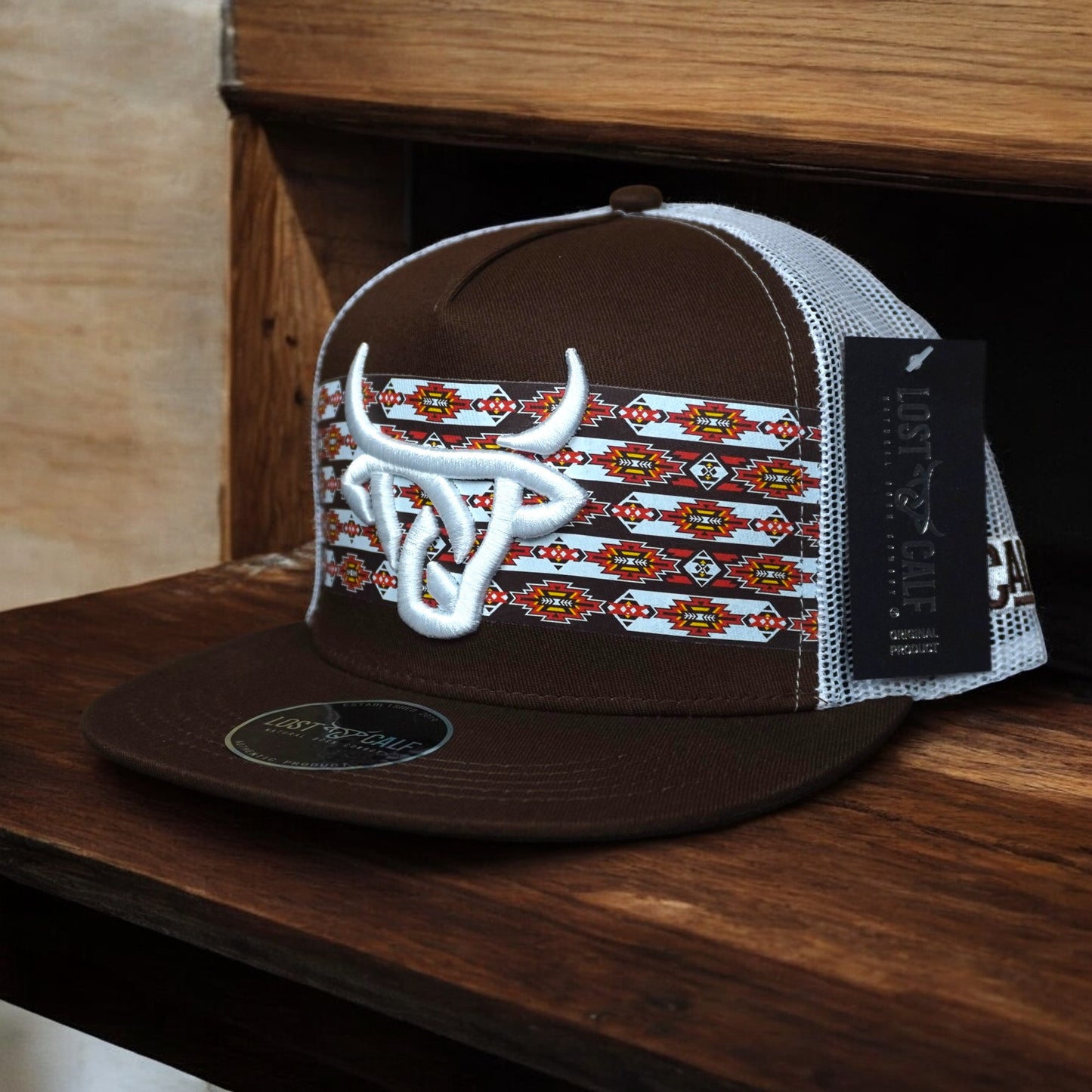 Gorra Lost Calf Original KODA Brown/white