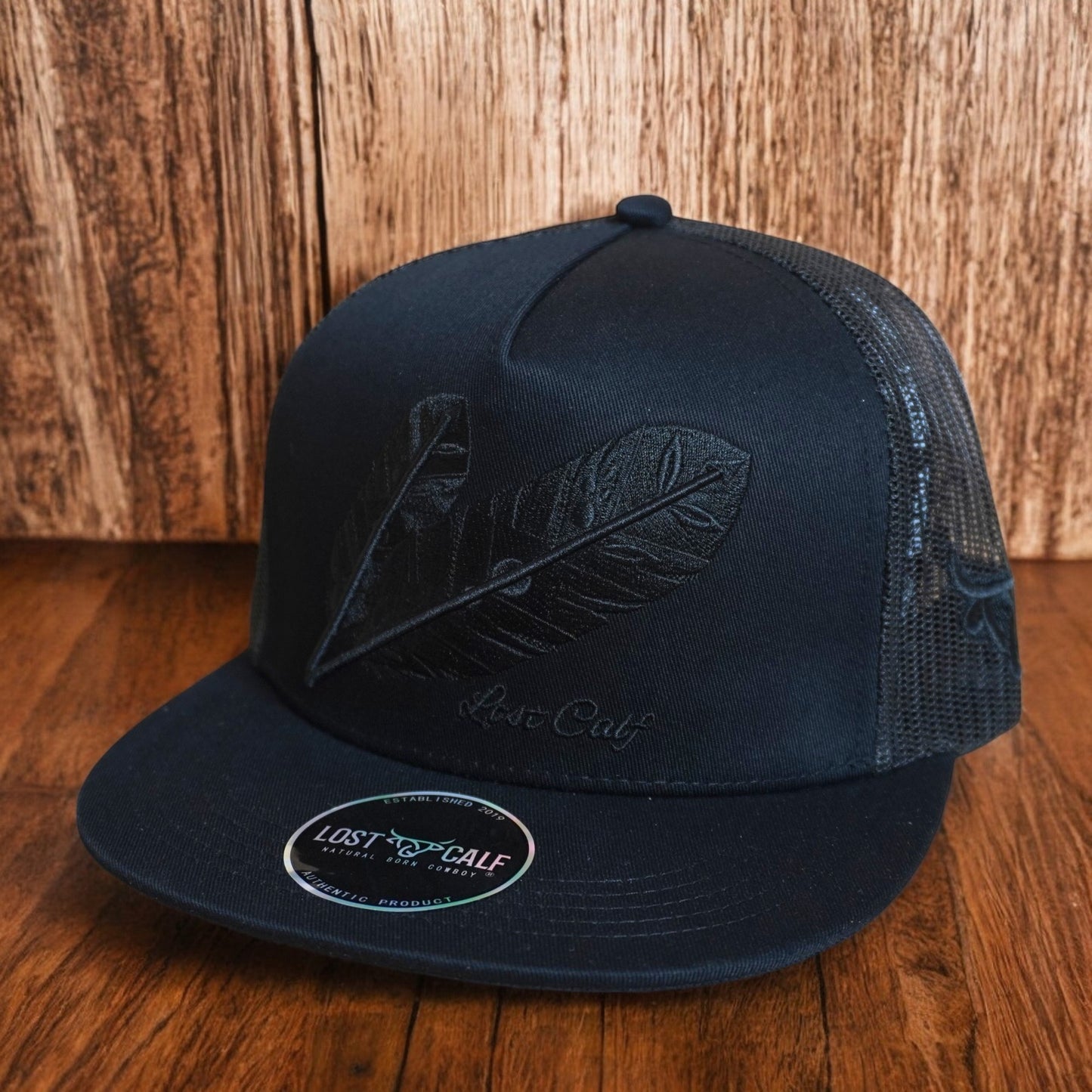 Gorra Lost Calf Original Blackout Tribe Flat