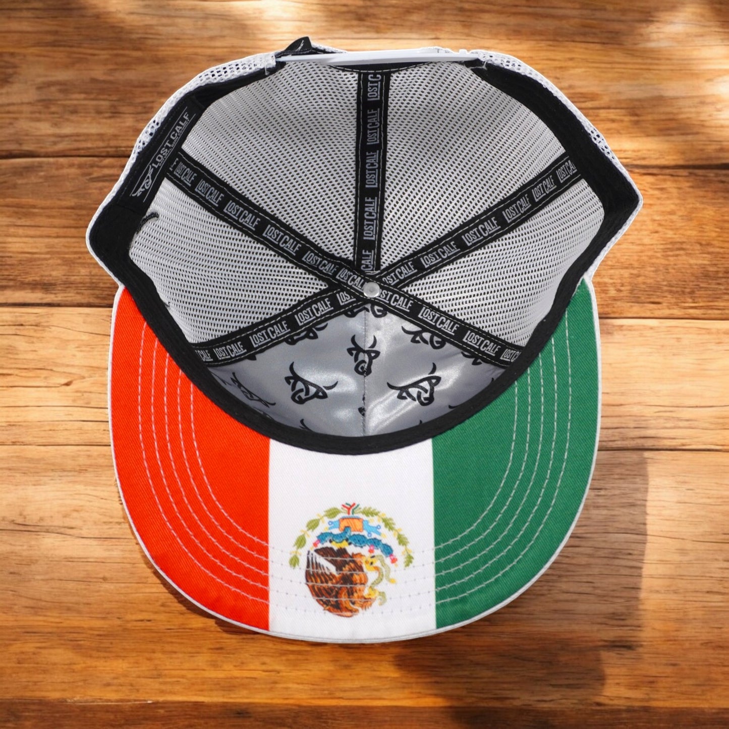 Gorra Lost Calf Original Mexican Tribe White