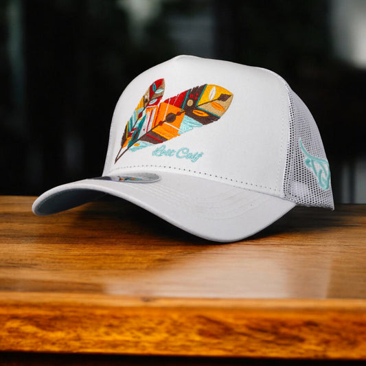 Gorra Lost Calf Original Tribe White 5 Panel Curve