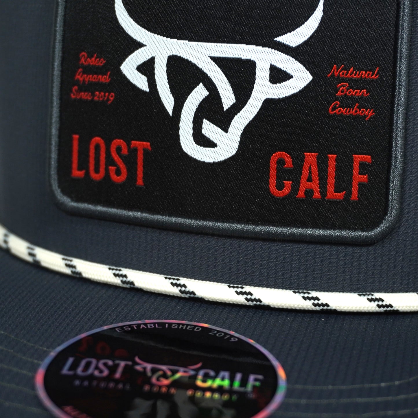 Gorra Lost Calf Original Plate Grey