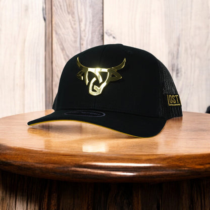 Gorra Lost Calf Original Iron Gold Curve