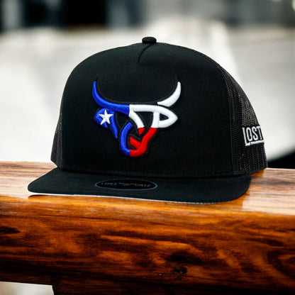 Gorra Lost Calf Original Texas Bull Flat