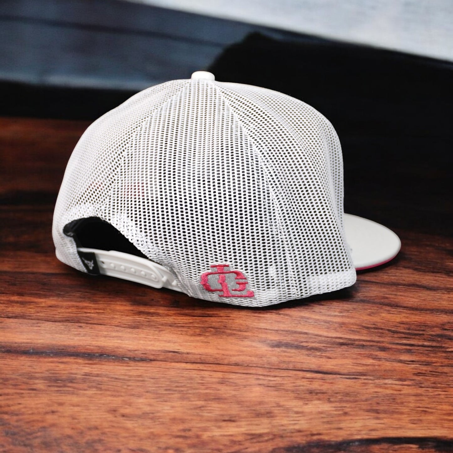 Gorra Lost Calf Original White Rosy Flat