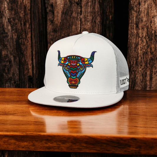 Gorra Lost Calf Original Alebrije White