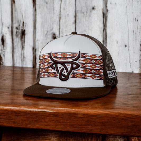 Gorra Lost Calf Original KODA White/Brown