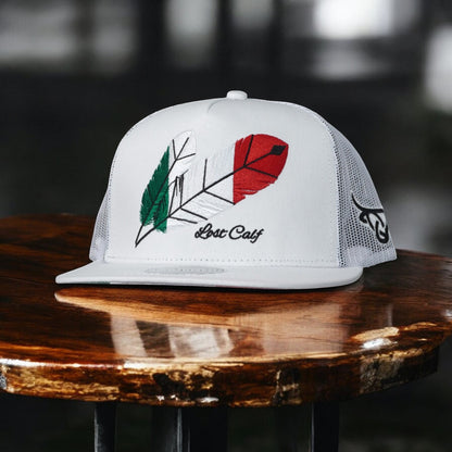 Gorra Lost Calf Original Mexican Tribe White