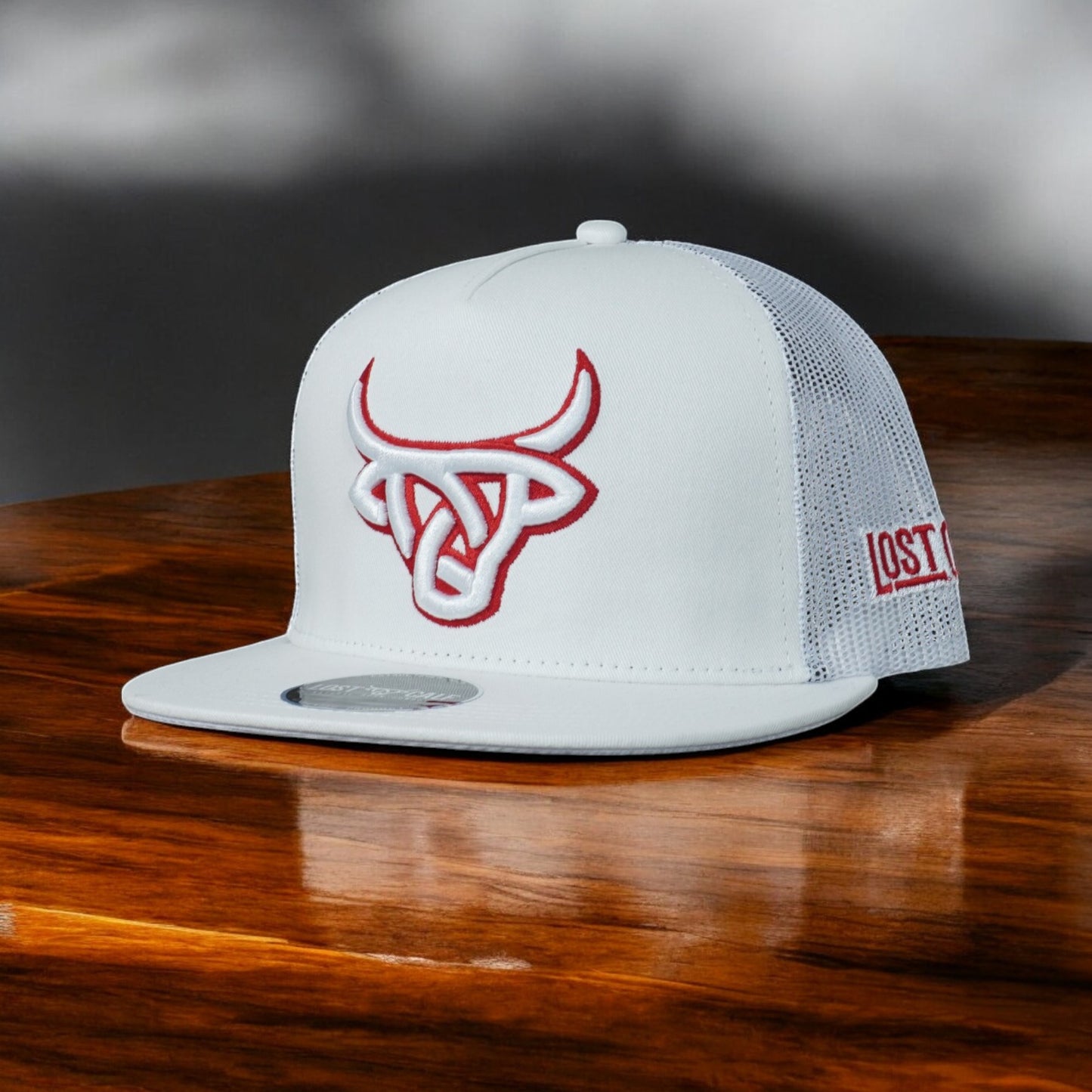 Gorra Lost Calf Original White Toro Bravo Flat