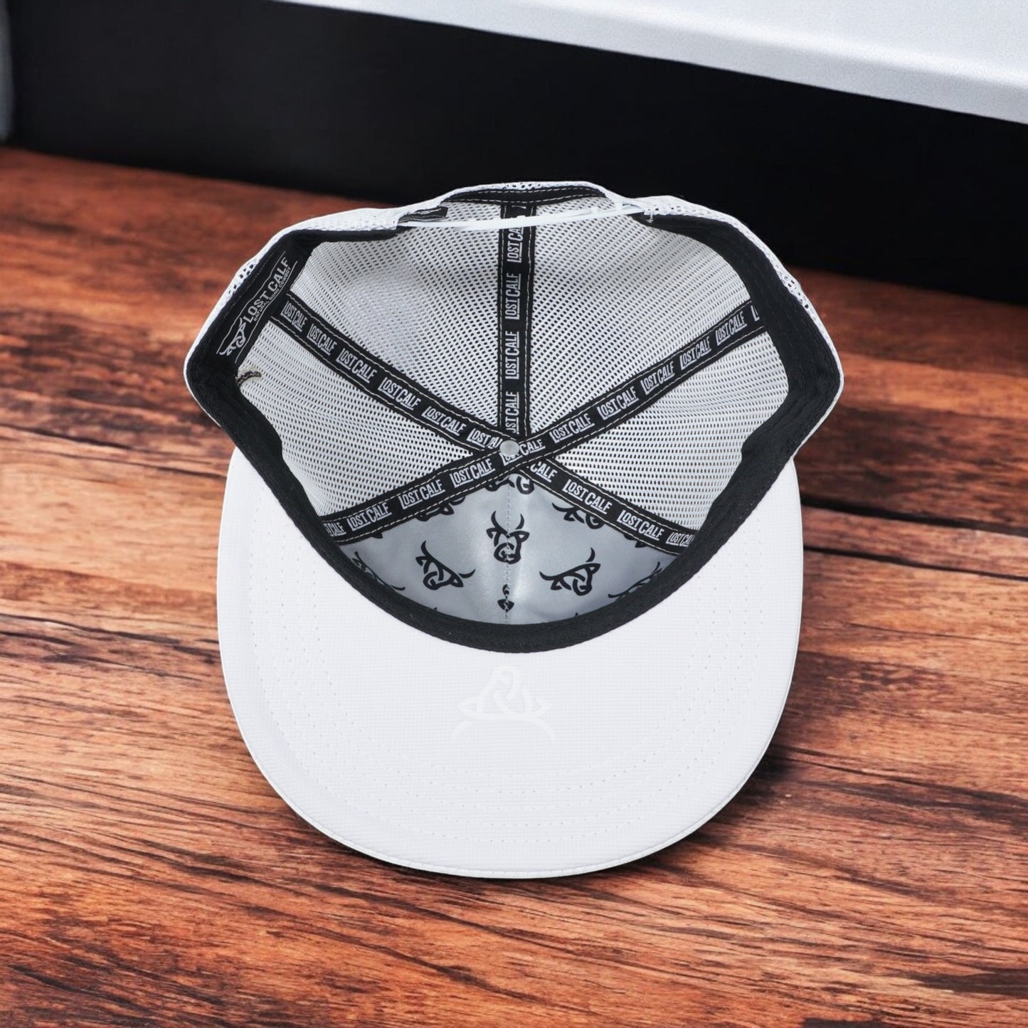 Gorra Lost Calf Original Roper - White