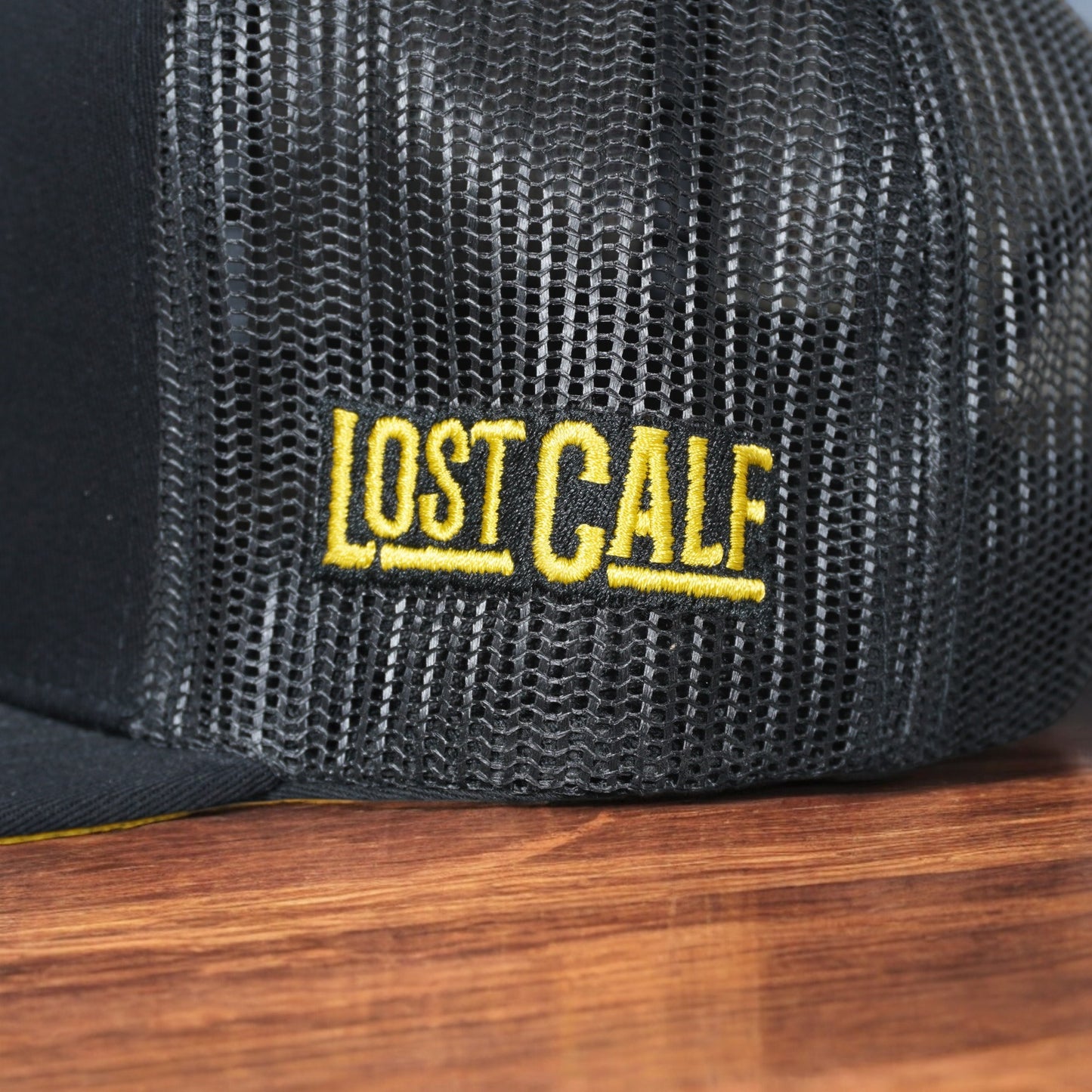 Gorra Lost Calf Original Black Gold Flat