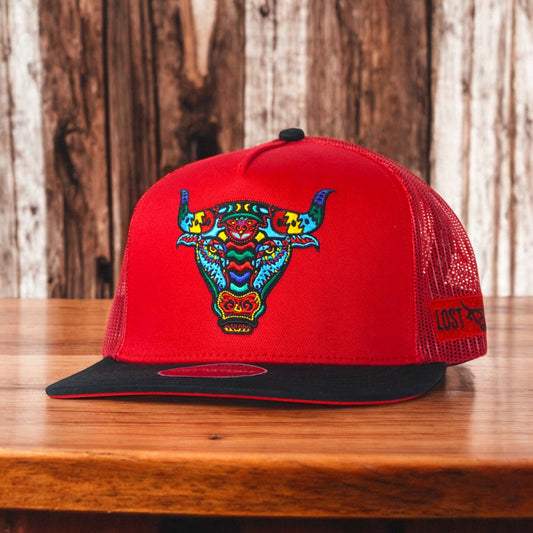 Gorra Lost Calf Original Alebrije Red/Black