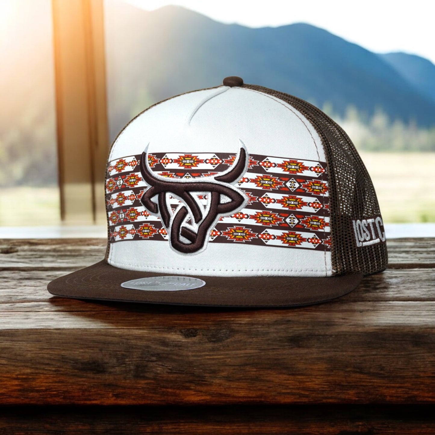 Gorra Lost Calf Original KODA White/Brown