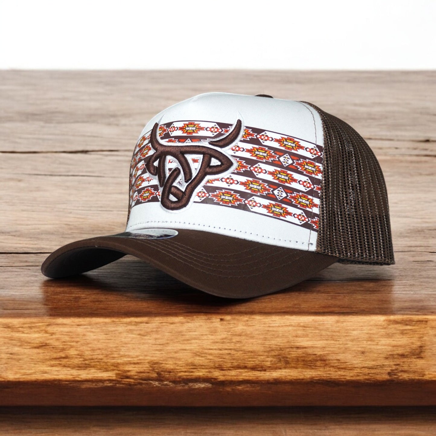 Gorra Lost Calf Original Koda White/Brown Curve