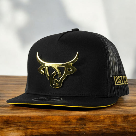 Gorra Lost Calf Original Iron Gold Flat